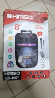 УЦЕНКА! Портативная Bluetooth колонка Kimiso QS-4007, с пультом, микрофонам для караоке (Плохая упаковка 2490)