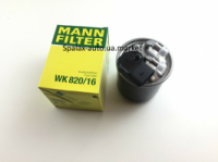 ​Фильтр топлива OM-651-642, MANN WK820/16 , 2 штуцера +5 конт.фишка