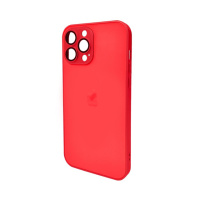 Чохол для смартфона AG Glass Matt Frame Color Logo for Apple iPhone 13 Pro Max Coke Red (AGMattFrameiP13PMRed)