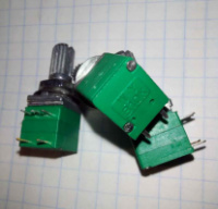 Резистор змінний RV097NS B10K 15MM_рифл