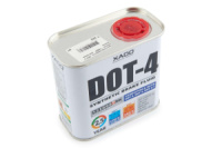 Гальмівна рідина DOT 4 (500мл) (бляшана банка) ХАДО