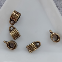 Бейл. Размер - 5,4*9,6 мм (отв 3,6 мм). Цвет -бронза (металл). Цена за 1 шт