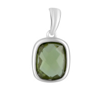 Серебряная подвеска CatalogSilver с султанитом 2.915ct (2034230)