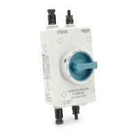 Ручной выключатель Risin, 1000V, 32A, 1St, IP66, вход верх-низ, Grey