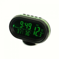 Годинник автомобільні вольтметр термометр MHZ VST 7009V