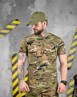 Тактична футболка мультикам flame