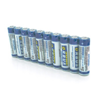 Батарейка солевая Orbus Zinc Carbon 1.5V AA/LR06, 10  штуки shrink