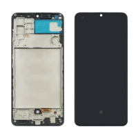 Дисплей для Samsung A325 Galaxy A32 (2020) с чёрным тачскрином и корпусной рамкой 6.39« OLED