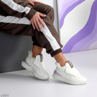 Кросівки-дутики на липучці 25809