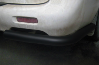 Задние углы AK003 Черные (2 шт., Нерж. сталь) для Hyundai H200, H1, Starex 1998-2007 гг