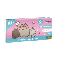 Пластилин YES Pusheen 540651 6 цветов 120 г