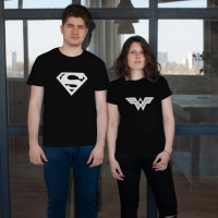 Футболки парные «Superhero», XS, XS