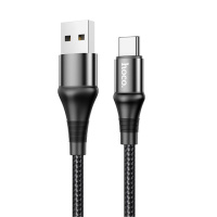 Дата кабель Hoco X50 «Excellent» USB to Type-C (1m), Чорний - купити в SmartEra.ua