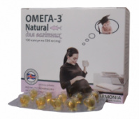 Омега-3 Natural для беременных в капсулах №100 по 500 мг Гармония