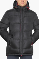 Куртка мужская Braggart зимняя с капюшоном - 51999 графитовый цвет
