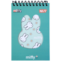 Блокнот с фигурной высечкой YES Miffy Flowers 152249 60 листов
