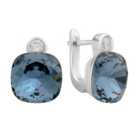 Серебряные серьги CatalogSilver с фианитами (60002211)