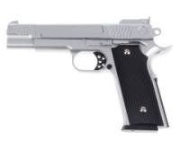 Страйкбольный пистолет Galaxy G.20S (Browning HP) серебристый  серебристый (G200S)