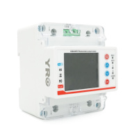 Многофункциональное реле однофазное YRO YRVP-3Wifi V/A Protector with meter,2P 100A AC220 однофазный (с коммуникацией) на DIN-рейку, 220V, 100A, LCD