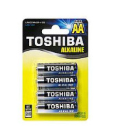 Батарейки Toshiba - Alkaline Blue Line АА LR6, 1.5V, 4/48/192 шт.