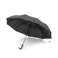 Зонт мужской YT503 полуавтомат, D-106см, защита от солнца, UV (99%), защита от дождя, каркас - Al+Fe, ручка крючок, Black