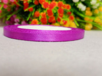 Атласная лента/ 0.6мм/ 23 метра/ фиолетовый 3
