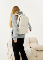 Жіночий рюкзак високої якості українського виробництваТОП продажу, сірий