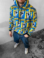 Худі  колір синьо-жовтий | 6-224