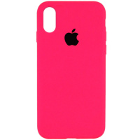 Чохол Silicone Case Full Protective (AA) для Apple iPhone XR (Рожевий / Barbie pink) - купити в SmartEra.ua