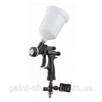 Краскопульт WALCOM GENESI CARBONIO HTE Clear (1.4 мм) с манометром