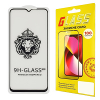 Защитное стекло для Xiaomi Redmi Note 8T Full Glue Lion (0.3 мм, 2.5D, чёрное)