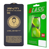 Защитное стекло для Xiaomi Redmi Note 9s/Note 9 Pro/Poco M2 Pro (0.3 мм, 5D чёрное) ТОП