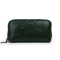 PODIUM Косметичка кожа 60095-5 d.green