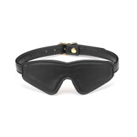 Маска на глаза Liebe Seele Black Organosilicon Blindfold