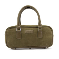 Замшева сумка подовженої форми 70245T