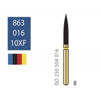 Алмазный бор Diatech пламя 863 012 - 10 F