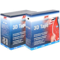 APP  Валик для маскування пройомів 3D Tape 13мм*20м, білий (070351)