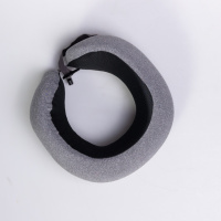 Подушка для шеи U-образная с кейсом для хранения светло-серый HP-56-18