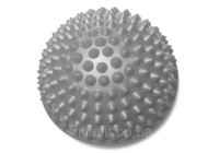 Півсфера масажна кіндербол EasyFit 15 см жорстка сіра