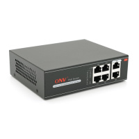 4х портовый PoE Full Gigabit коммутатор ONV-H3064P, 4xPoe1000Мбит + 2х1000 Мбит, IEEE802.3af/at , общая мощность 65 Вт