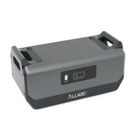 Дополнительная батарея ALLWEI B200PRO (емкость 2048 Вт·ч), LiFePO4, мощность 2400 Вт, для зарядной станции SGR-PPS2400-2PRO, 480x255x240 мм, 18.6 кг