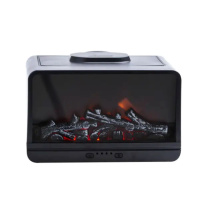 Увлажнитель воздуха Камин 300 мл черный HPLN001G