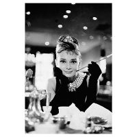 Постер «Audrey Hepburn-B/W Cig Port» 61 х 91,5 см