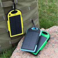 Портативное зарядное Power Bank Solar 50000 mah на солнечной батарее | powerbank led