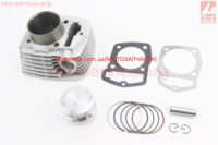 Поршневая 63.5мм Р-15 СВ200 Цилиндр ,Поршень, Палец,Кольца Lifan Apache 200