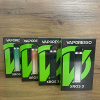 Под система з двома картриджами в комплекті VAPORESSO XROS 3