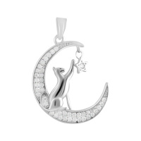 Серебряная подвеска CatalogSilver с фианитами (2109723)