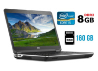 Ноутбук Б-класс Dell Latitude E6440 / 14« (1366x768) TN / Intel Core i5-4310M (2 (4) ядра по 2.7 - 3.4 GHz) / 8 GB DDR3 / 160 GB SSD / Intel HD...