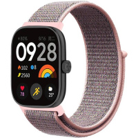 Ремінець ArmorStandart нейлоновий для Xiaomi Smart Band 8-10 Pro/Watch 4-6 Grey/Pink (ARM82308)