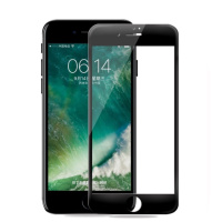 Захисне скло для Apple iPhone 6 plus / 6s plus / 7 plus / 8 plus XD+ (full glue) (тех. пак) (Чорний) - купити в SmartEra.ua